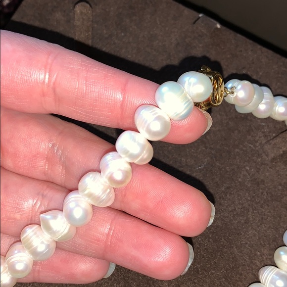 Genuine Large Ringed Baroque South Sea Pearls - Picture 3 of 7